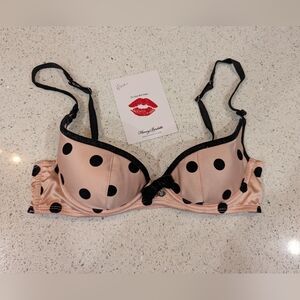 Vintage Honey Birdette Coco Dotti Rosa bra 32C
